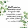 Blind Production