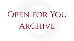 Open for You Archive
